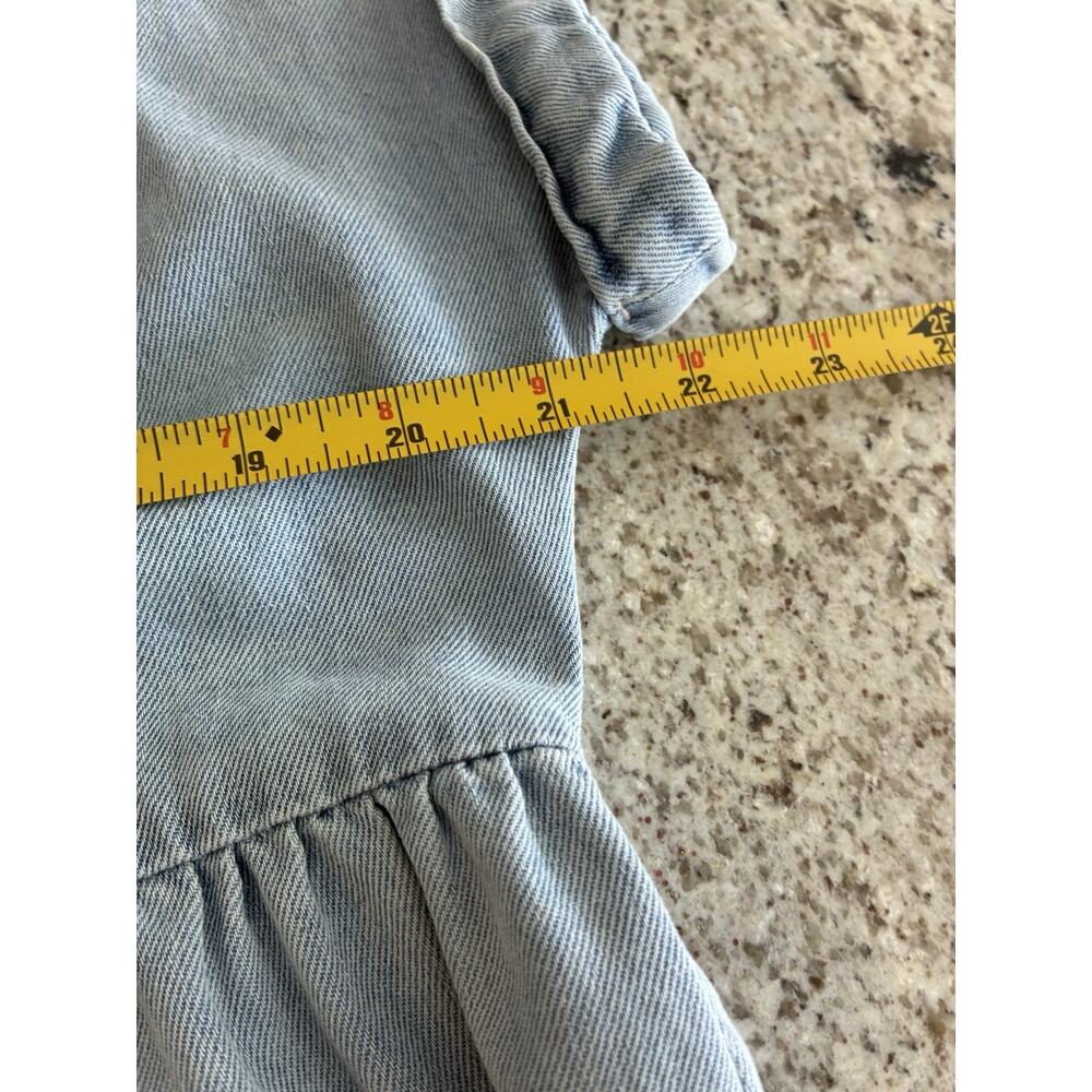 Savanna Jane Tiered Denim Dress Womens Size Large New! - Picture 7 of 9